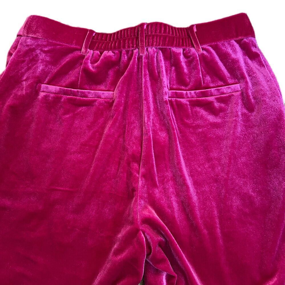 Six/Fifty NWT Adeline Velour Wide Leg Pant Medium - Picture 10 of 10